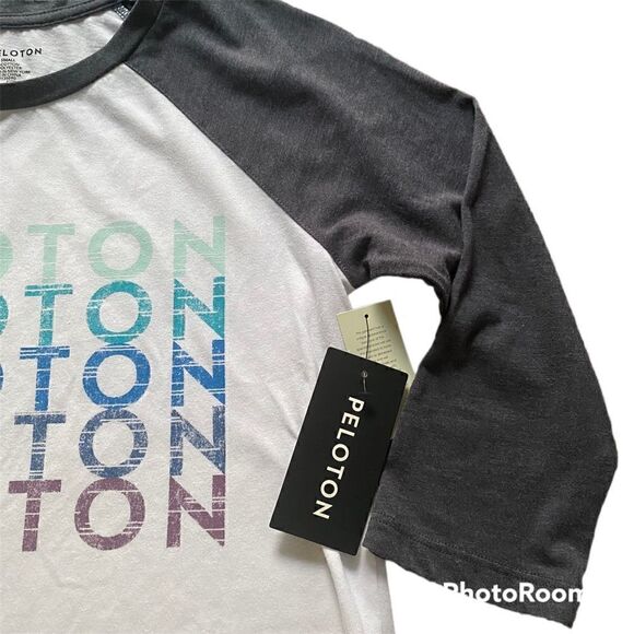 PELOTON Long Sleeve Baseball Tee NWT - Picture 10 of 15